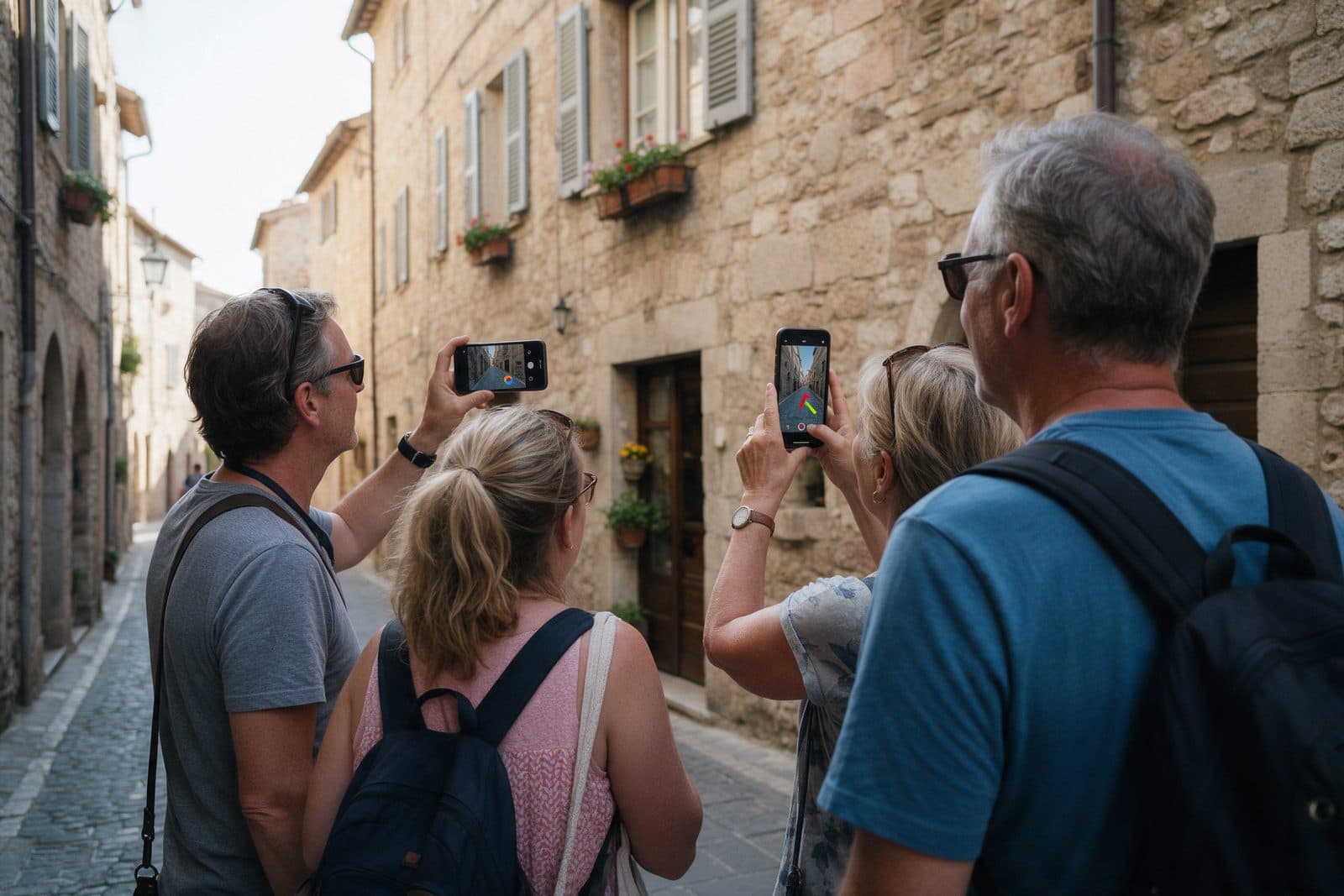 AR-Guided City & Walking Tours