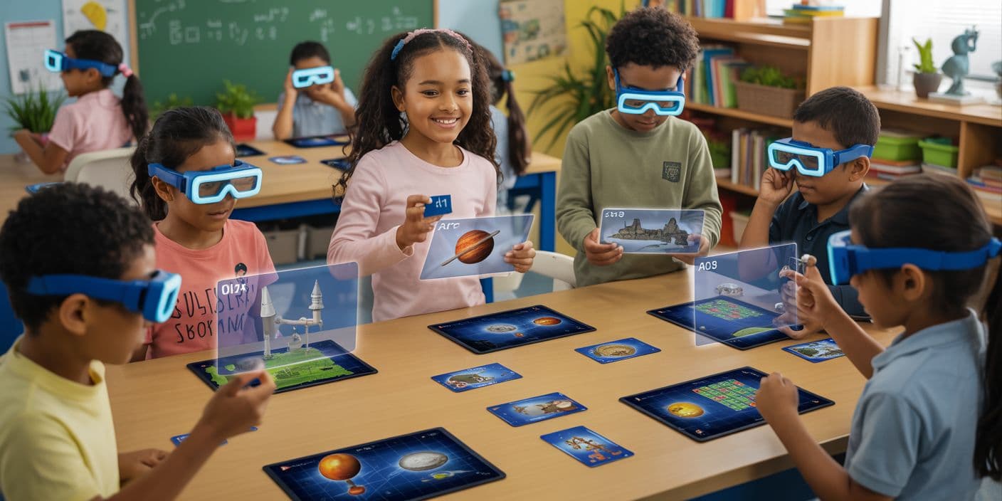 AR Flashcards & Gamified Learning Apps