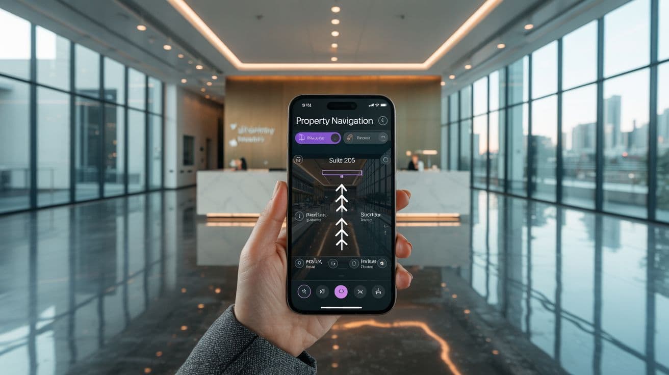 AR Navigation & Property Info Overlays