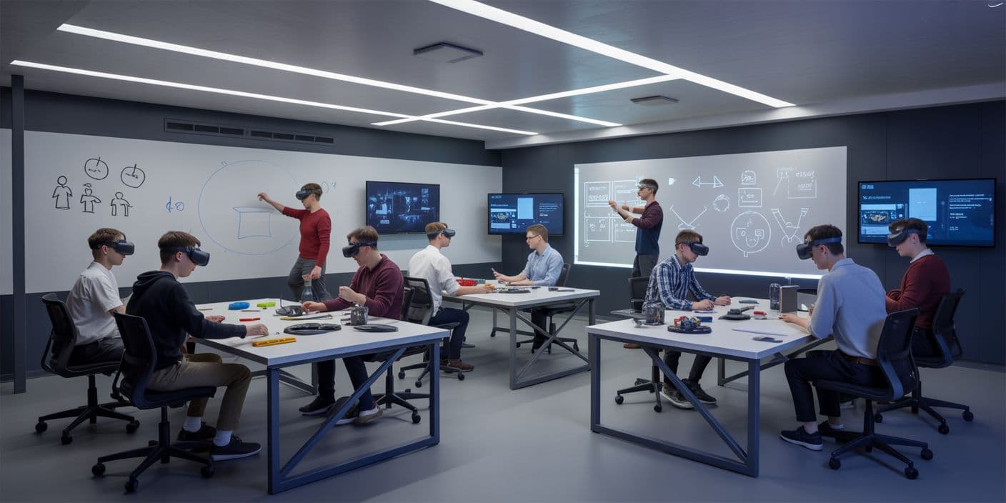 Collaborative 3D Classrooms for Group Projects