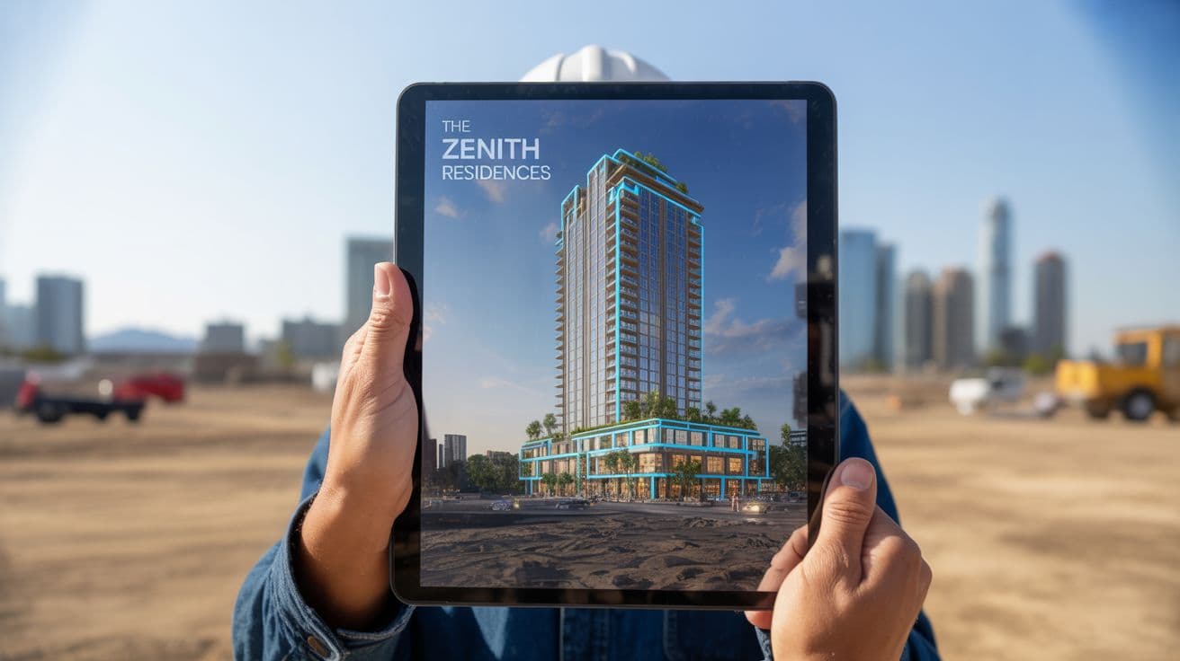 On-Site Previews of Future Developments
