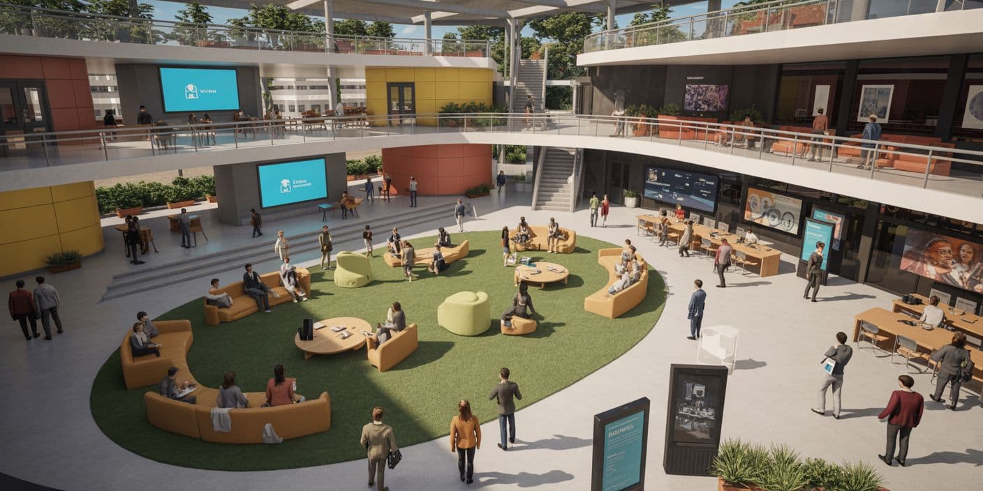 Virtual Campuses for Remote Learning